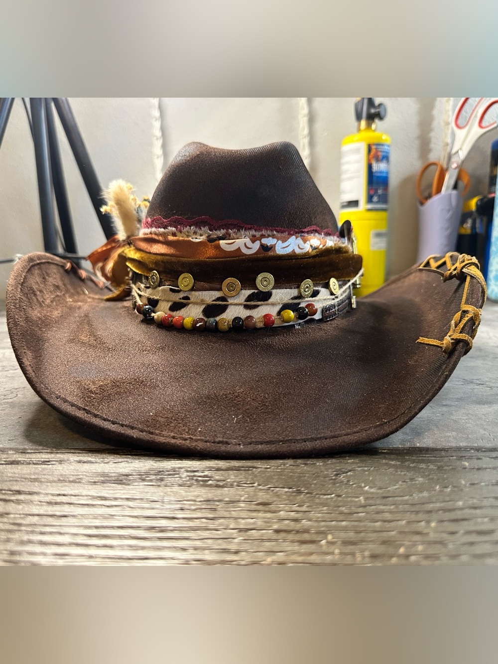 New Chocolate Cowgirl Hat